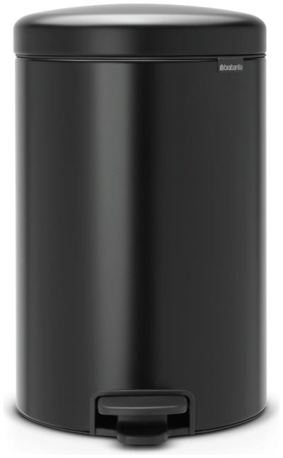 Brabantia newIcon 20 Litre Pedal Bin - Black.